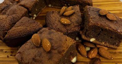 Moelleux au chocolat et aux amandes