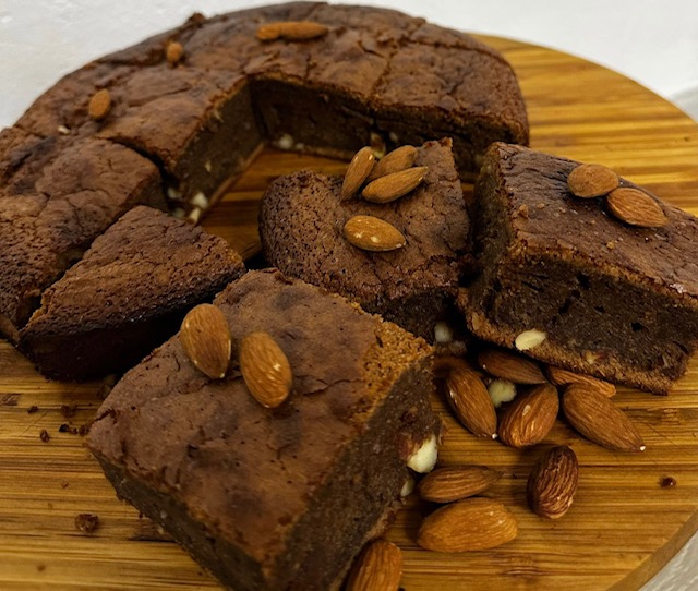 Moelleux au chocolat et aux amandes